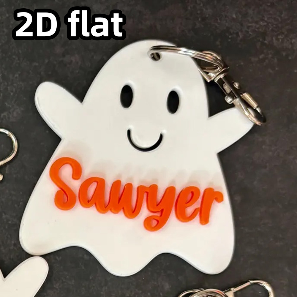 Personalized Ghost Keychain, G - مراجعة Party Favor Bag وسعره