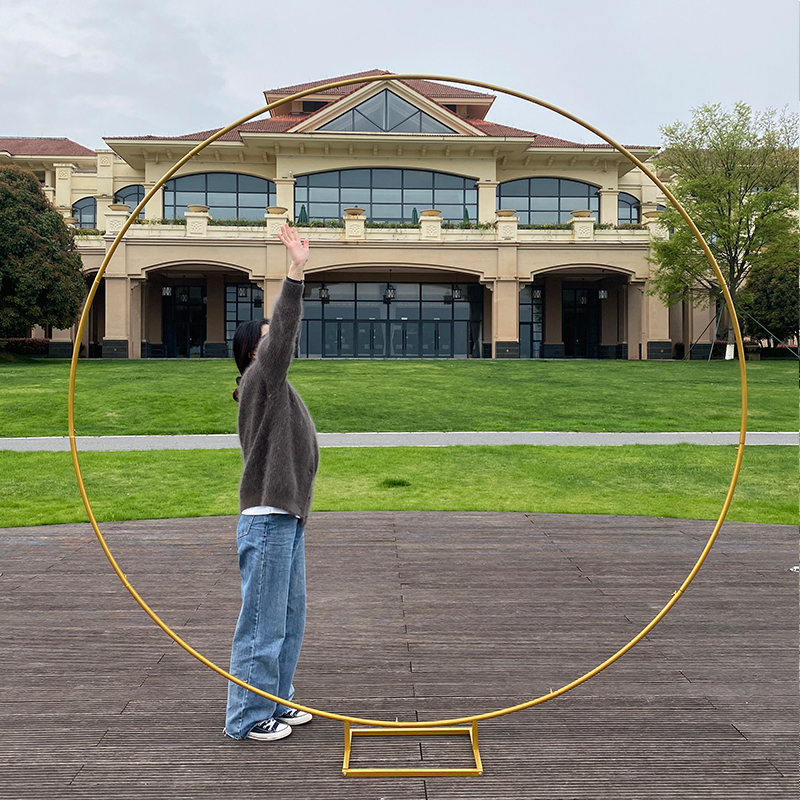 Wedding Arch Stand Round Metal - مراجعة Balloon Arch Kit وسعره