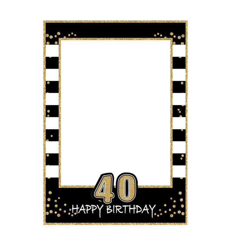 1 16 18 21 30 35 40 50 60 Birt - مراجعة Photo Booth Frame وسعره