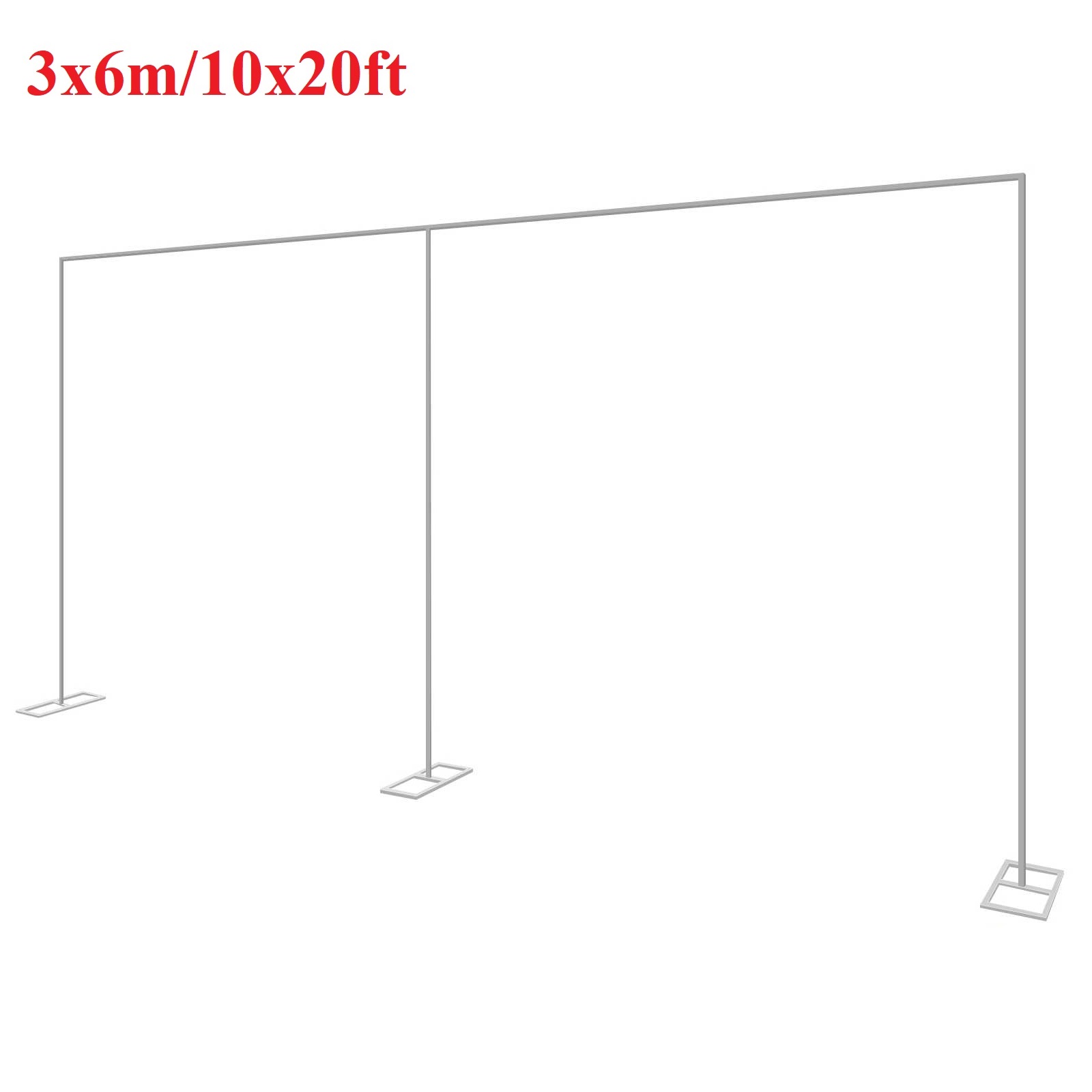 3x6m/10x20ft Metal Wedding Arc - مراجعة Photo Booth Frame وسعره