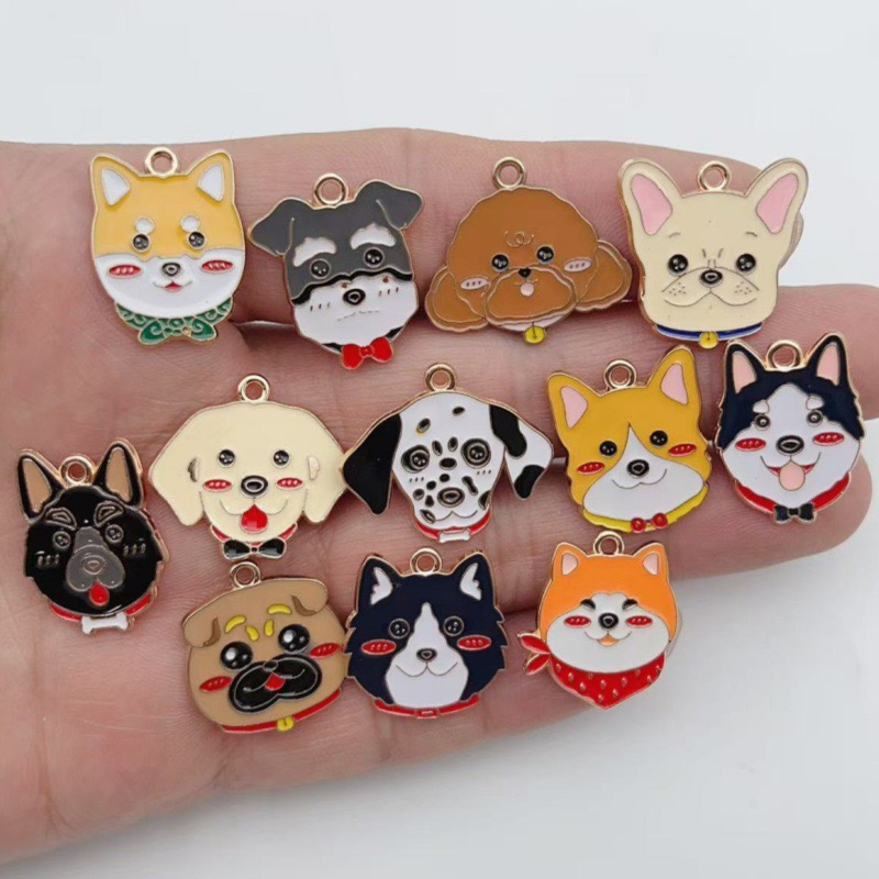 12pcs cartoon pet spotted dog  - مراجعة Event Party وسعره