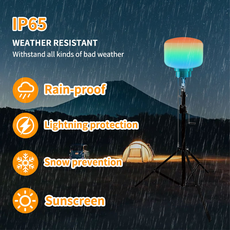 Outdoor Portable Led Work Ball - مراجعة Led Balloon Light وسعره