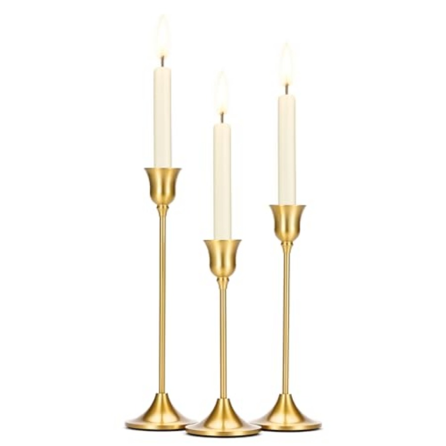 Taper Candle Stick Holder - 3P - مراجعة Centerpiece Stick وسعره
