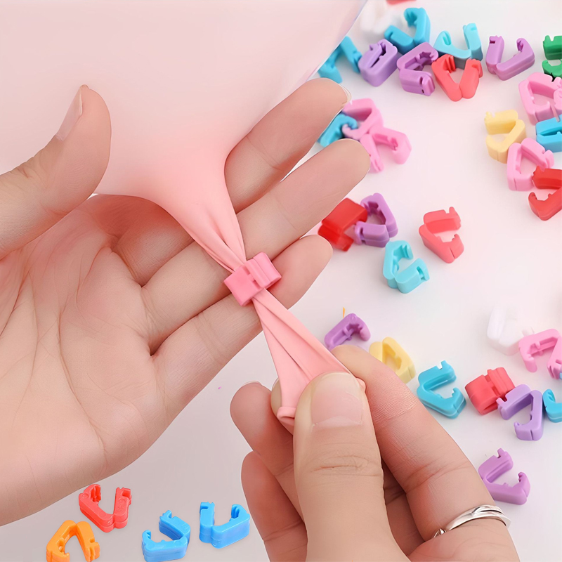 Colorful Plastic Balloon Seali - مراجعة Balloon Arch Kit وسعره