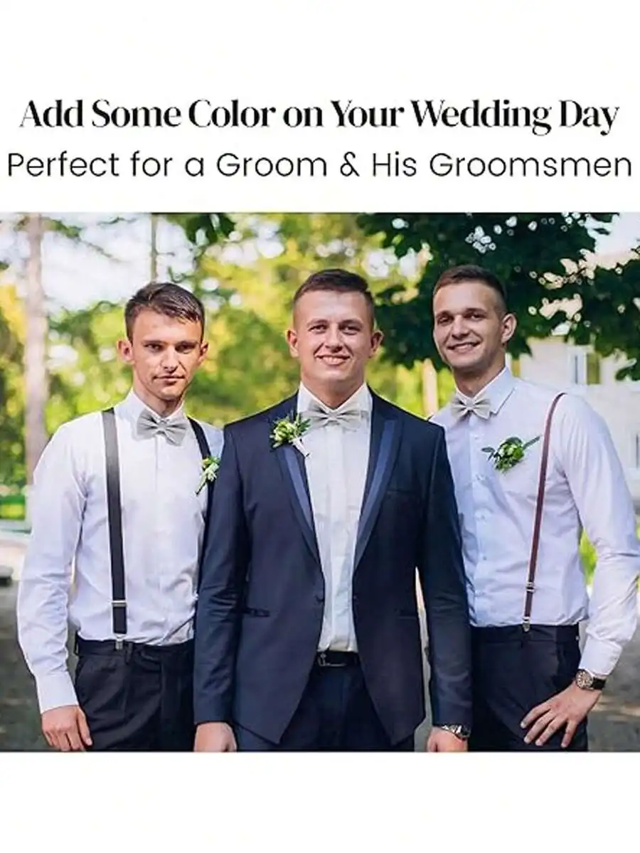 Mens Solid Color Satin Pre-Tie - مراجعة Event & Party Supply وسعره