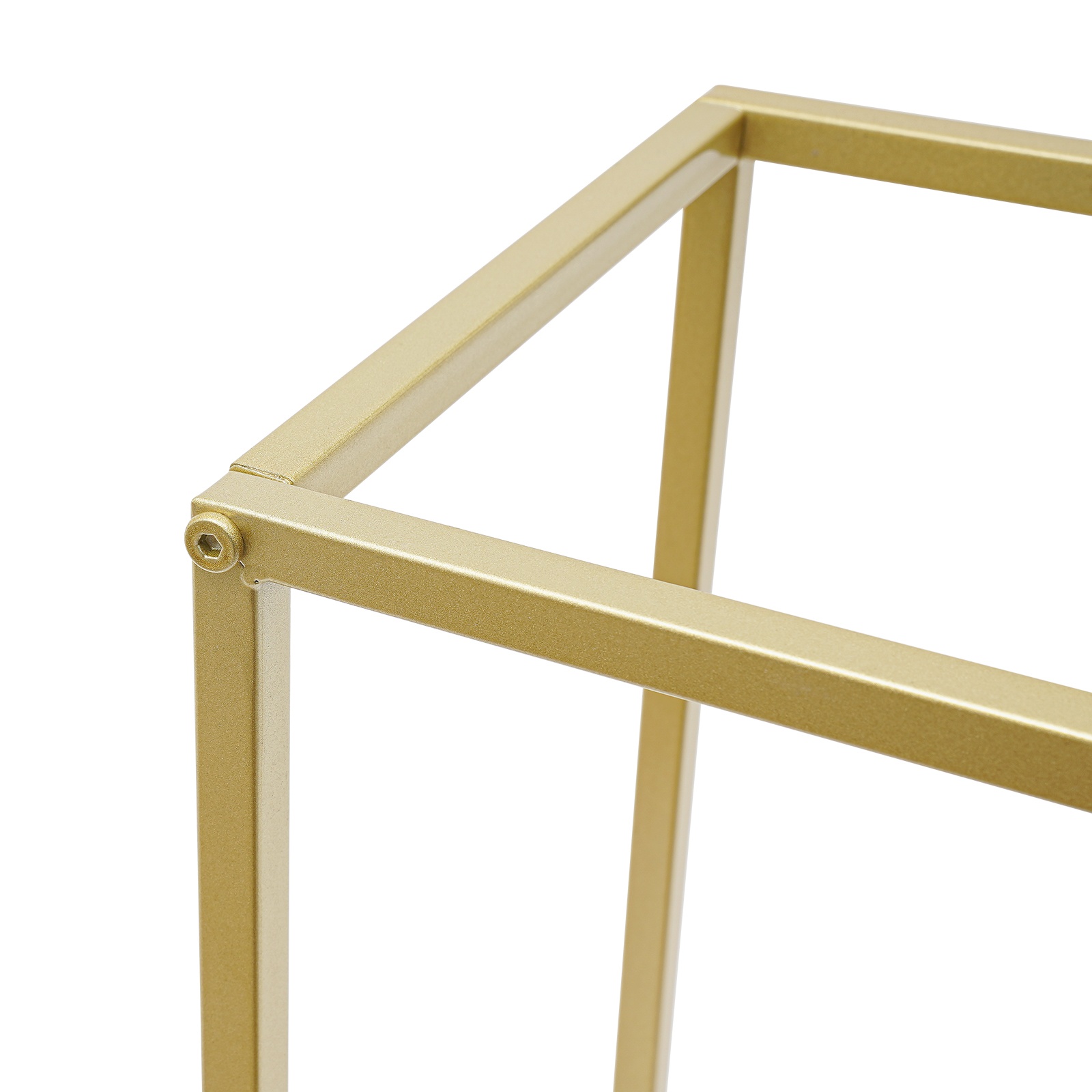 Gold Metal Square Floral Frame - مراجعة Photo Booth Frame وسعره