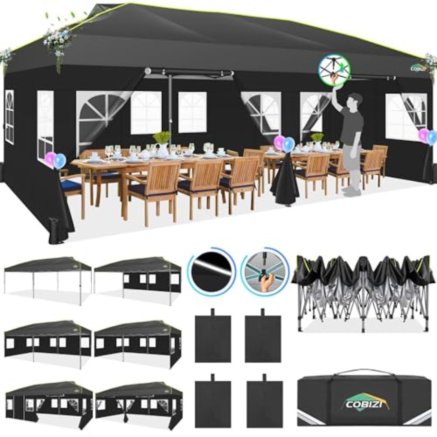 Outdoor event shelter with wat - مراجعة Event & Party Supply وسعره